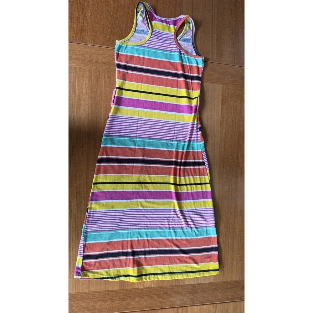 Girl's Striped Summer Dress Size 10/12 READ Description